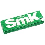 Pachet cu 60 de foite albe pentru rulat tigari cut corners SMK Green